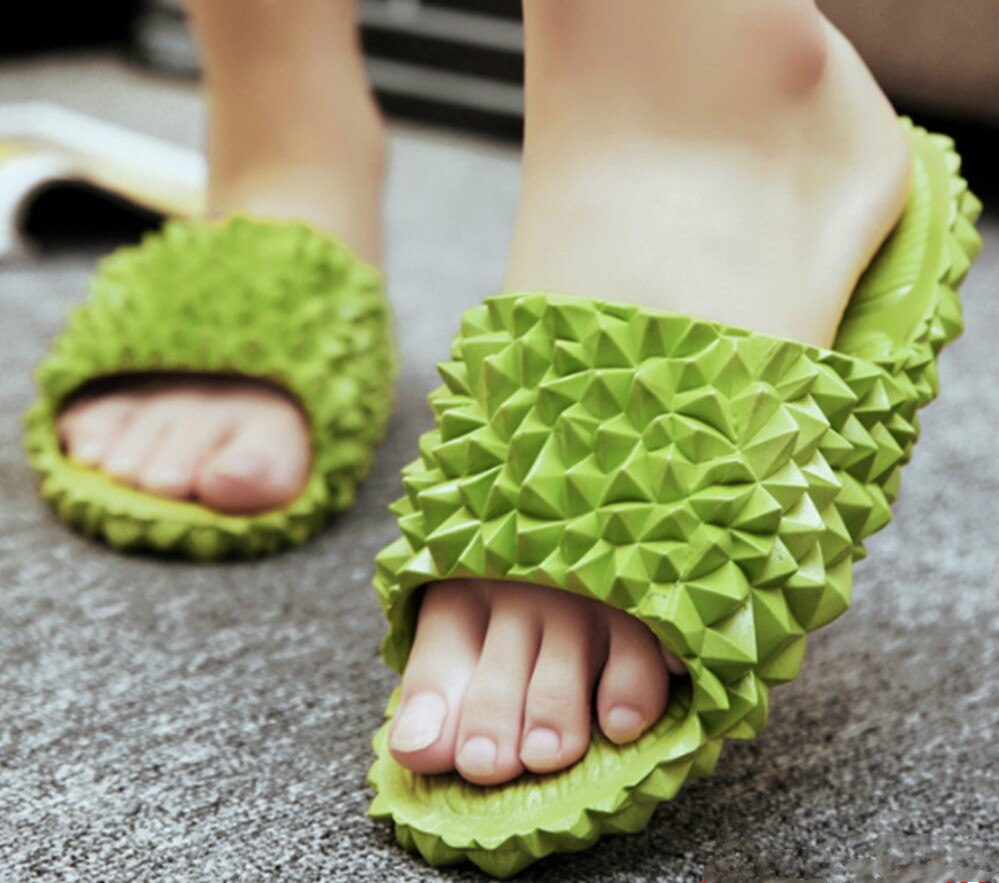 Kvinnors hem inomhus antisladd sandaler tofflor kvinnlig durian dra blåser mjuk botten plast tofflor kvinna sommar strandskor