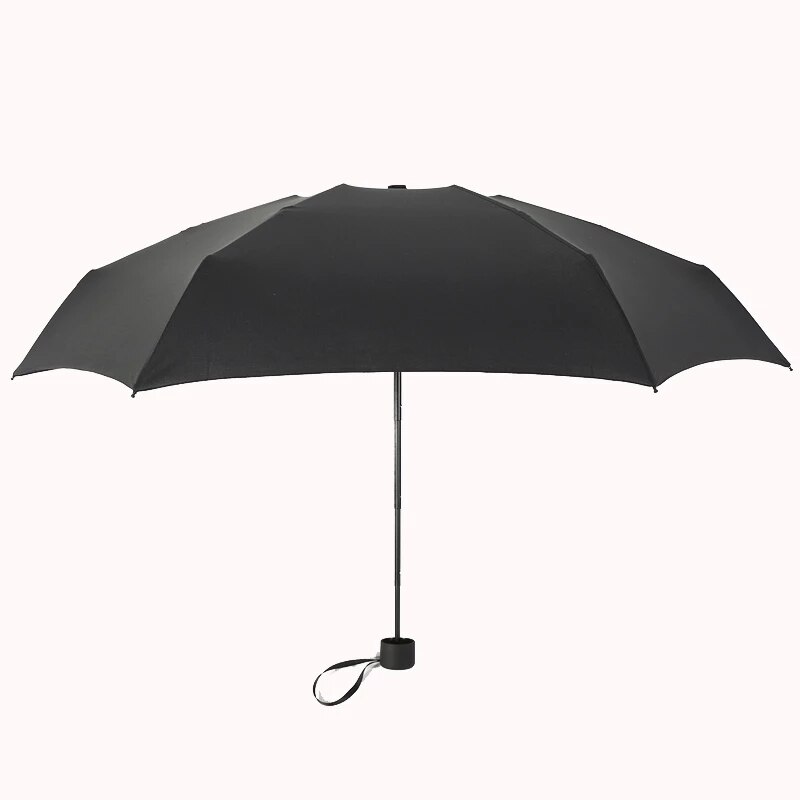 Mini Folding Rain Umbrella Women Men Small Pocket Parasol Girls Anti-UV Waterproof Portable Travel UMBRELLAS 180g