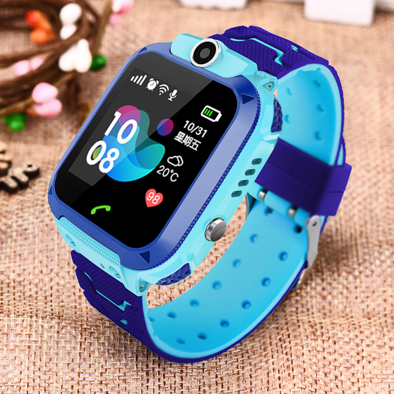 Kid Smart Horloge Voor Kinderen Lbs Waterdicht Smartwatch Baby Horloge Sos Oproep Locatie Finder Locator Tracker Anti Verloren Monitor