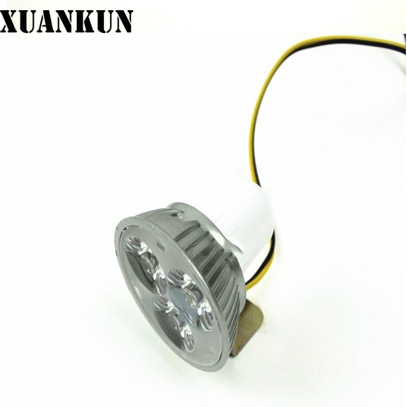 XUANKUN Elektrische Voertuig Motorfiets Gemodificeerde Spotlight Koplampen 12 V-80 V Universele Drie LED Spot Light Spot LED Spots