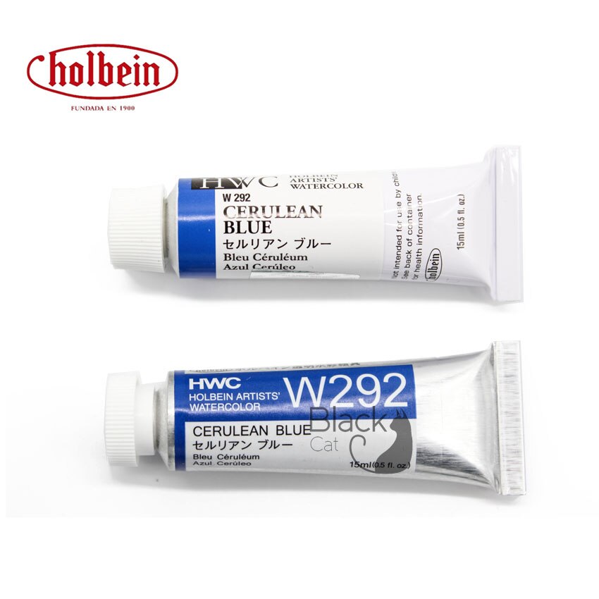 Japanse Holbein Aquarel Verf Kunstenaar Grade 15Ml Aquarela Blauw Serie Schilderen Kunst Levert