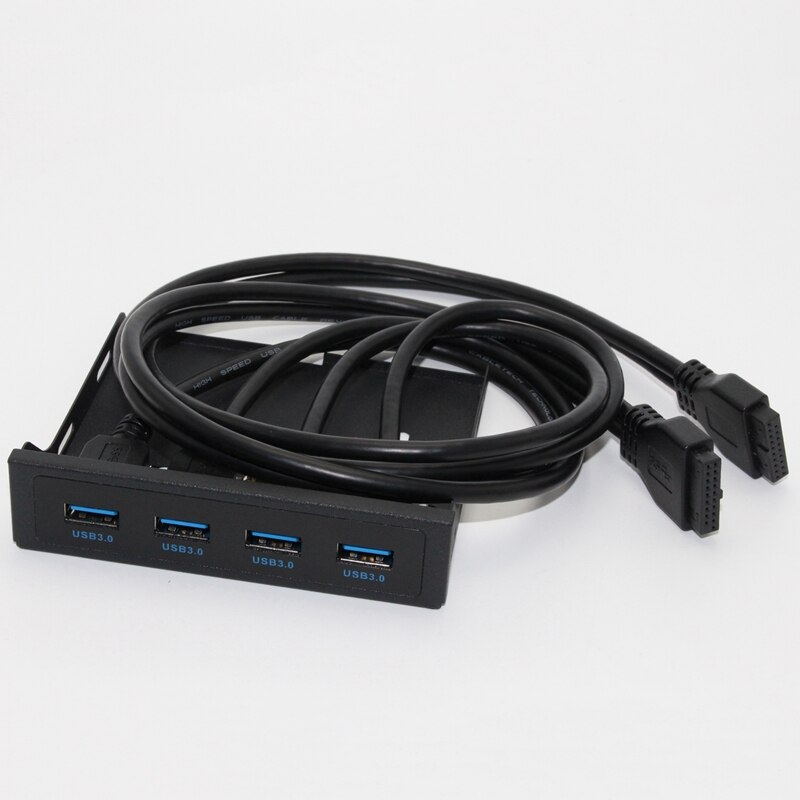 Usb 3.0 frontpaneel 4.7 inch 4 -poorts floppy bay uitbreidingskaart frontpaneeluitbreiding