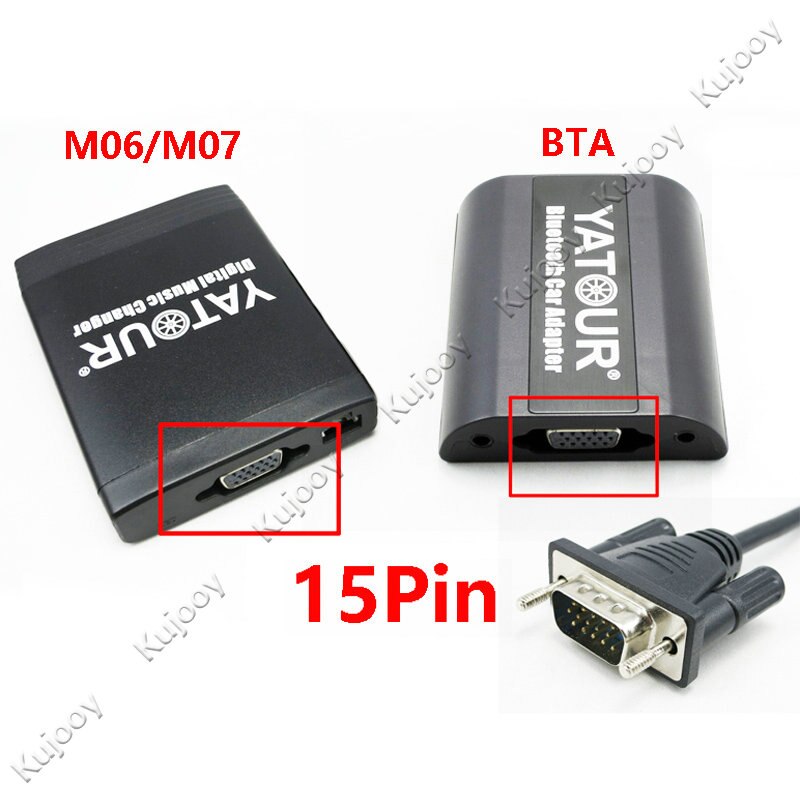 Yatour Wire Harness Cable For Volvo HU-xxx Series Radios Bluetooth Car Adapter M06/M07 Digtial Music Changer