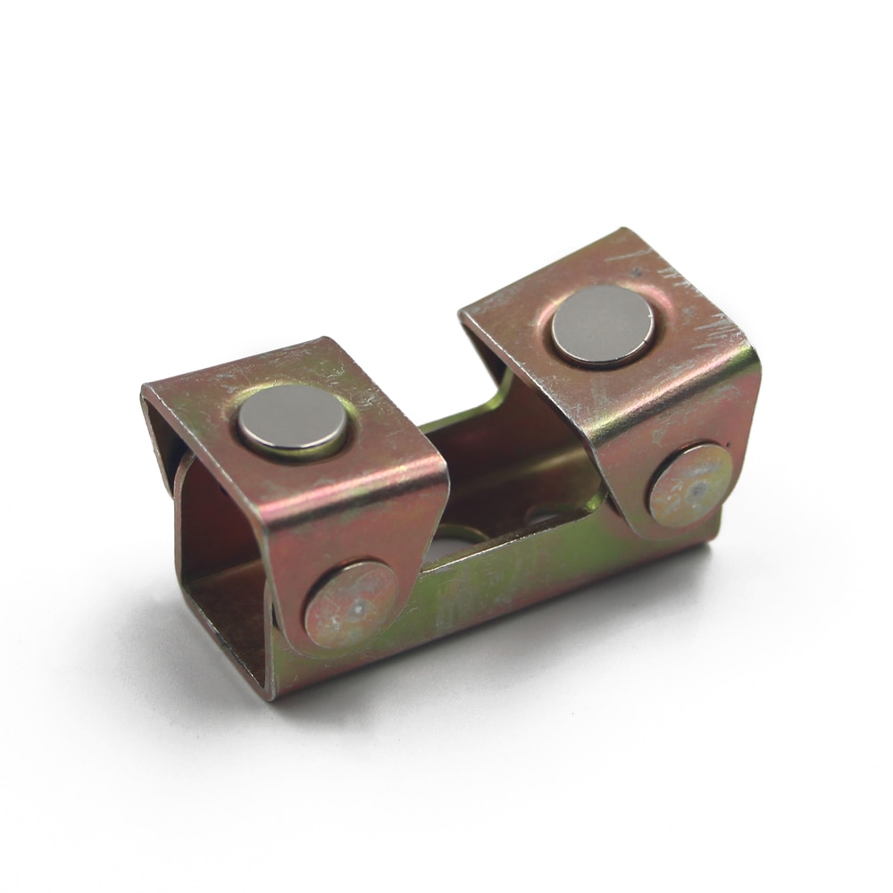 2 PCS Multifunctional V-shaped Magnetic Welding Fixture Mag Tab Magnetic Tab Holder Clamps Adjustable Strong Welding Machine