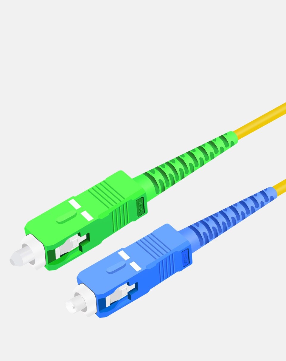 10Pcs Sc/UPC-SC/Apc Single-Mode Fiber Optic Patch Cord 1M 2M 3M 5M 10M Sc Pigtail Jumper Ftth Fiber Patch Kabels Optische Jumper