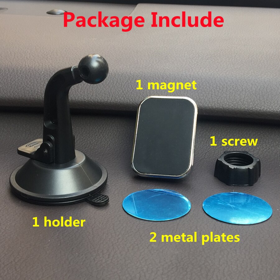 Universele Magnetische Auto Telefoon Houder Auto Stand Mount Houder 360 Draaibaar Stand Ondersteuning Voorruit Dashboard Mobiele Telefoon Houder