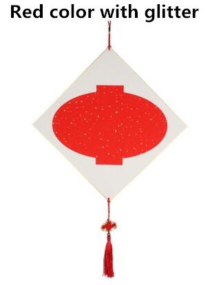 2pcs/lot,Chinese Hanging Card For Chinese Painting And Calligrphy Writing Home Decoration Chinese Knot: A