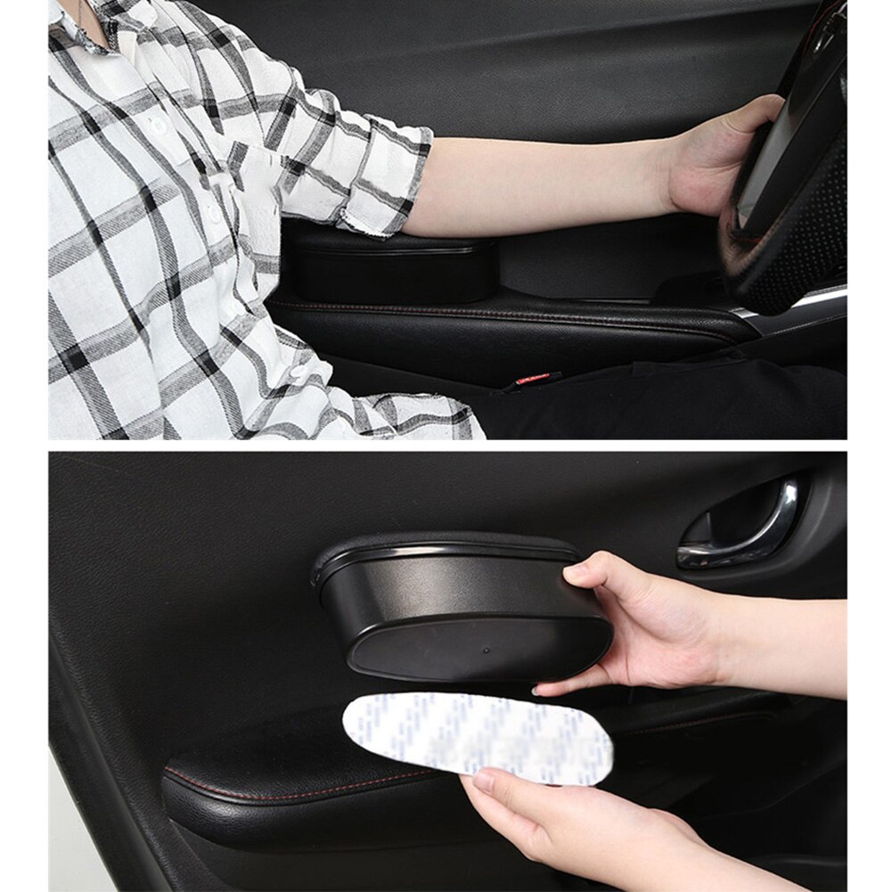 Universal compartimento de reposabrazos para coche codo del coche de apoyo pasamanos apoyo apoyabrazos izquierdo apoya Anti-fatiga alfombrilla antideslizante reposabrazos resto