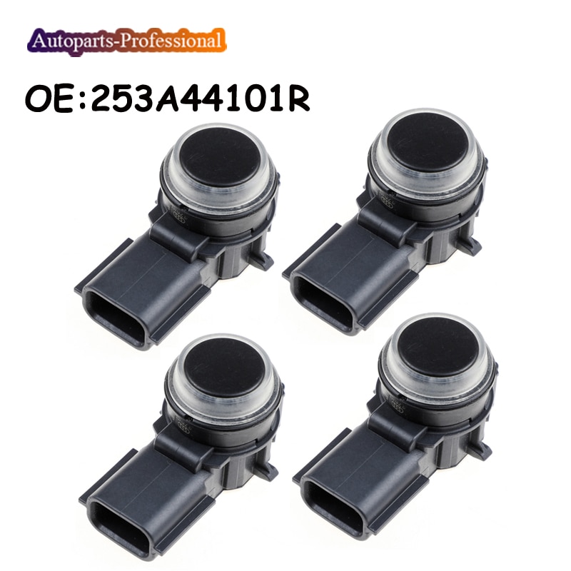 Sensor de Control de distancia de estacionamiento para coche, accesorio PDC para Renault 253A44101R 253A4-4101R, 4 unids/lote