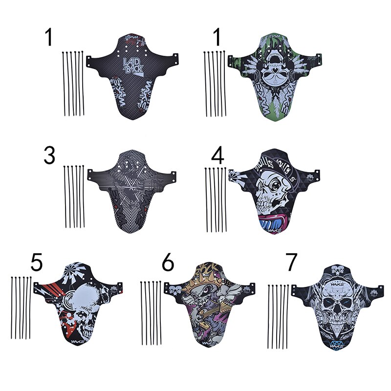 1 set voor- en achterspatborden voor fietsen, racefietsen, mountainbikes, spatborden, gereedschap