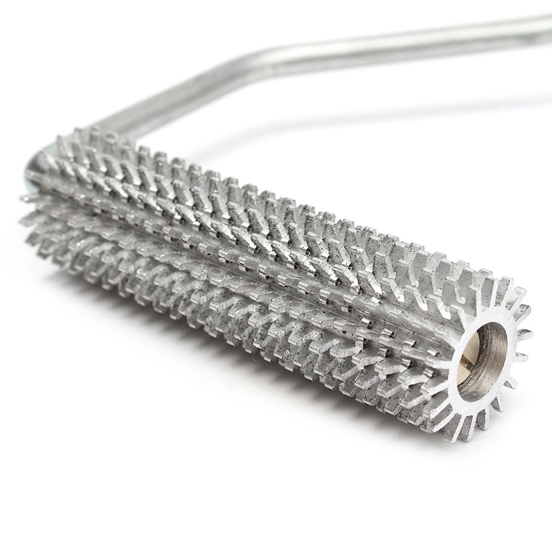 75X21mm Laminating Bubble Roller Aluminum Alloy Fiberglass Roller Bubble Buster Roller Tool Kit Handling Tool