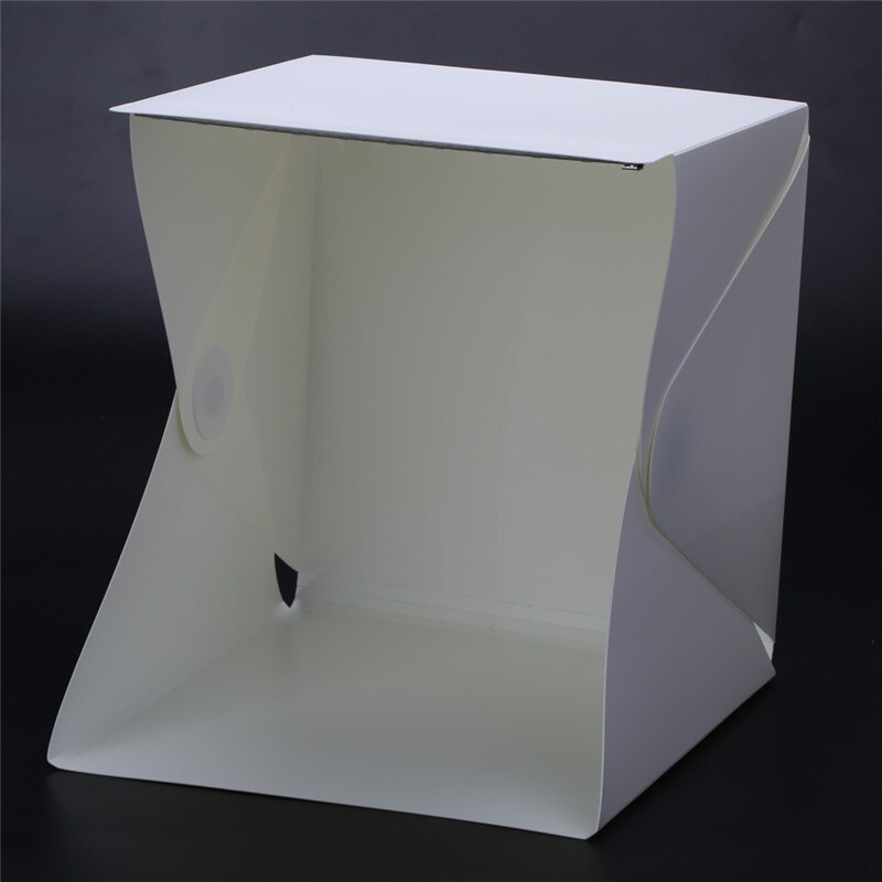 23cm*22cm*3cm Portable Mini Photo Studio Box Photography Backdrop built-in Light Photo Box Photo Studio Accessories