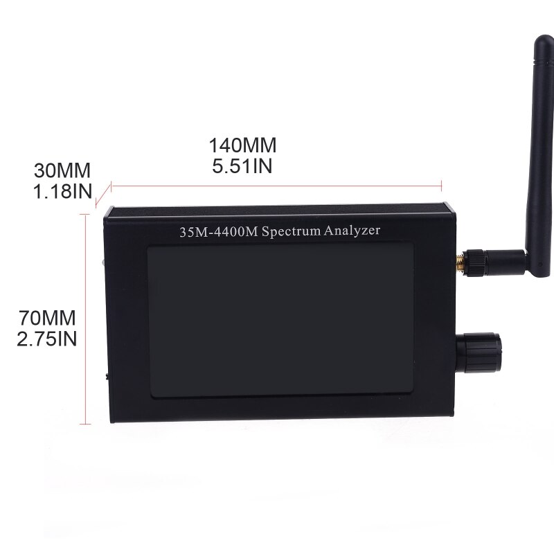 Analyseur de spectre 35M-4400M analyseur de spectre outil d'analyse de domaine de fréquence RF G8TB