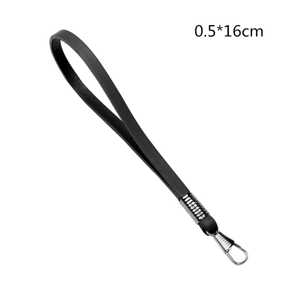 Portable Handbag Strap DIY Pu Leather Replacement Wallet Coin Bag Belt Solid Color Handle Bag Parts Accessories: black