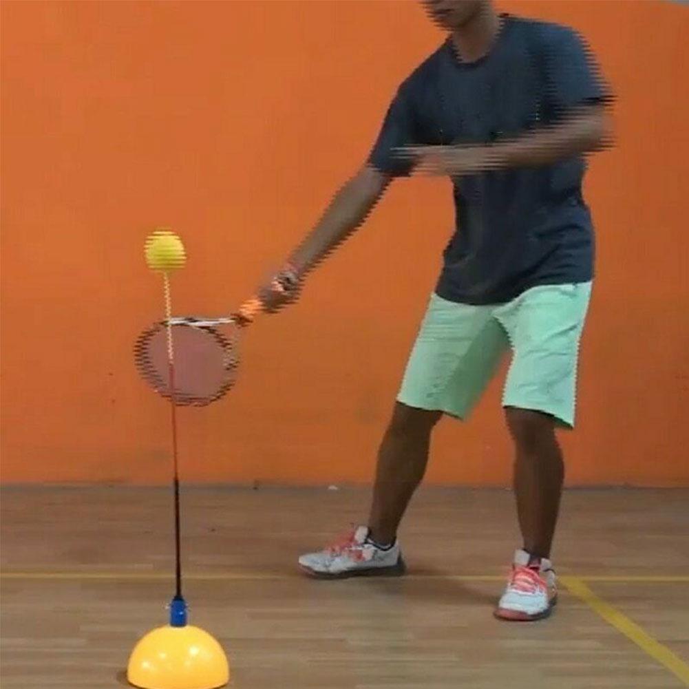 Tenisówka profesjonalna maszyna robić ćwiczeń górne podkręcenie akcesoria dla początkujących przenośna piłka treningowa Tenis na wolnym powietrzu Equipme A5w9