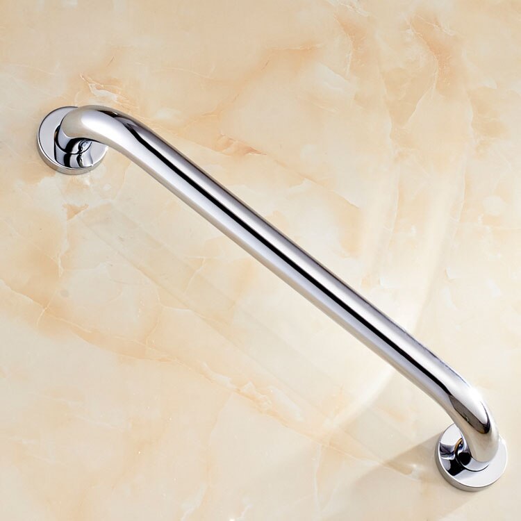 304 stainless steel bath safety handle silver chrome bathroom hardware accessories toilet bathtub safety handle: 40cm