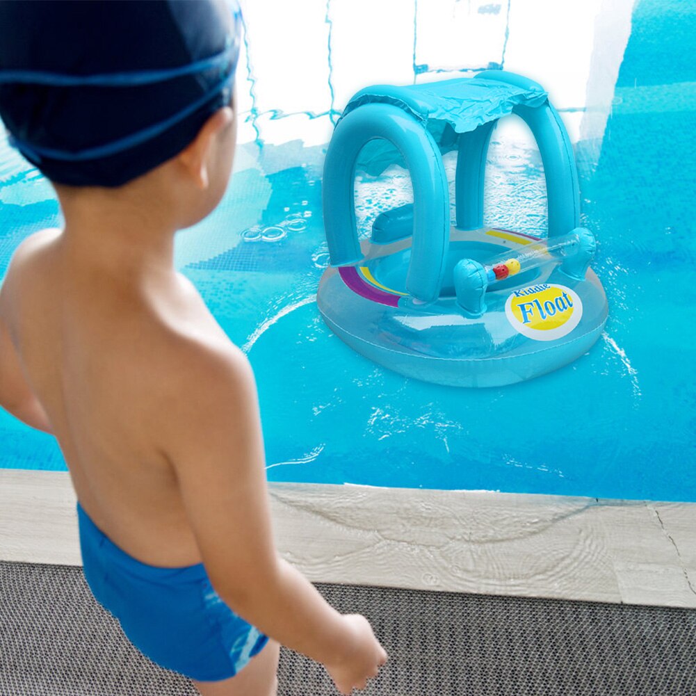 Baby Kids Zomer Float Seat Zonnescherm Tube Ring Zwemmen Zwembad Water Sport Fun Speelgoed Klassieke Baby Seat Grappig Speelgoed medeplichtige