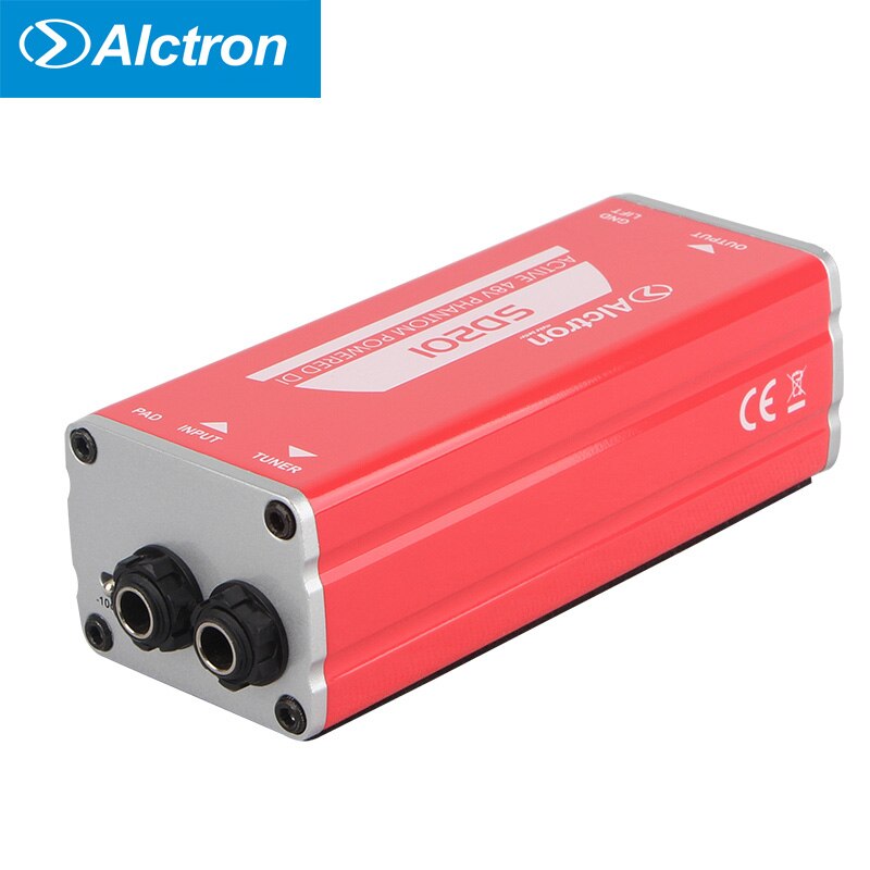 Alctron SD201 instruments active DI box, 48V phantom power supply…