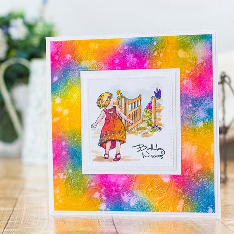 Render Hide Seek Transparent Clear Silicone Stamp/Seal for DIY Scrapbooking/Photo Album Decorative Paper Card Making Stamp