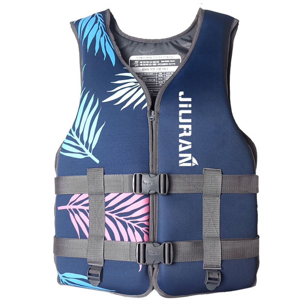 Surf Life Jacket Adults Kayak Wakeboard Life Vest Motorboats Raft Rescue Boat Drifting Jet Ski Water Sports Swimming Rescue Vest: Q0130 Blue / S