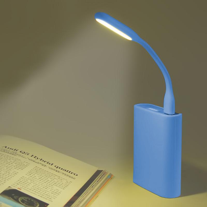 Mini bærbar usb ledet læselampe øjenbeskyttelse energibesparende ført natlys boglys til power bank bærbar notesbog