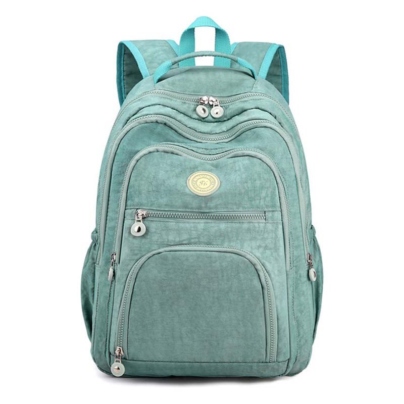 Nylon Rugzak Vrouwelijke Vrouwen Grote Capaciteit Multi-Level Bag Campus Student School Waterdichte Tas Mochila Voor Meisjes sac