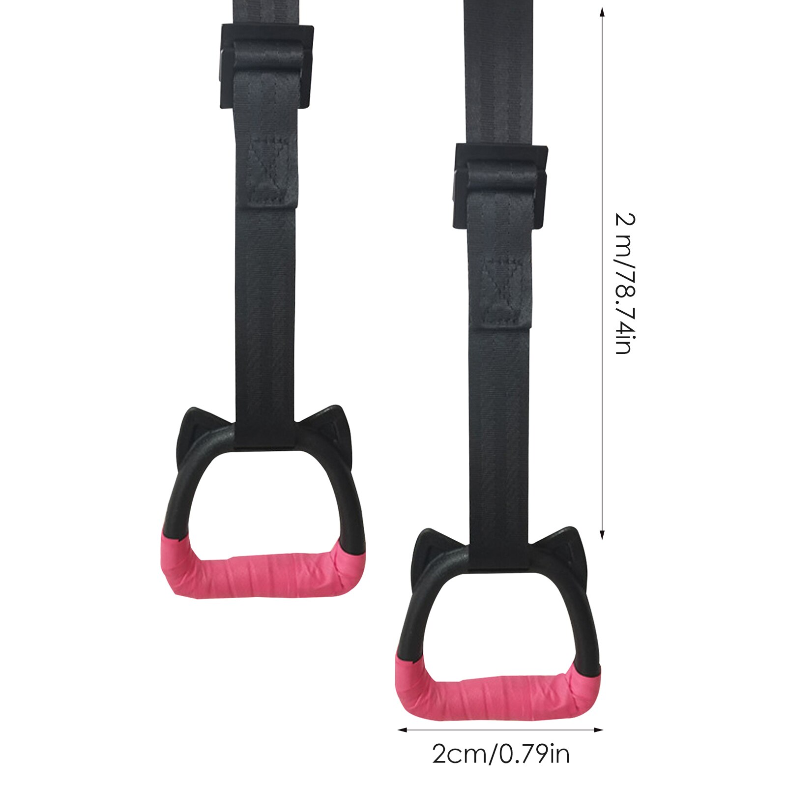 Gimnastyka pierścień dziecięcy antypoślizgowy niedźwiedź 200KG pierścienie robić ćwiczeń ćwiczenia gimnastyczne robić crossfitu ciągnąć w górę Dom zdatność trening siłowy: 2M