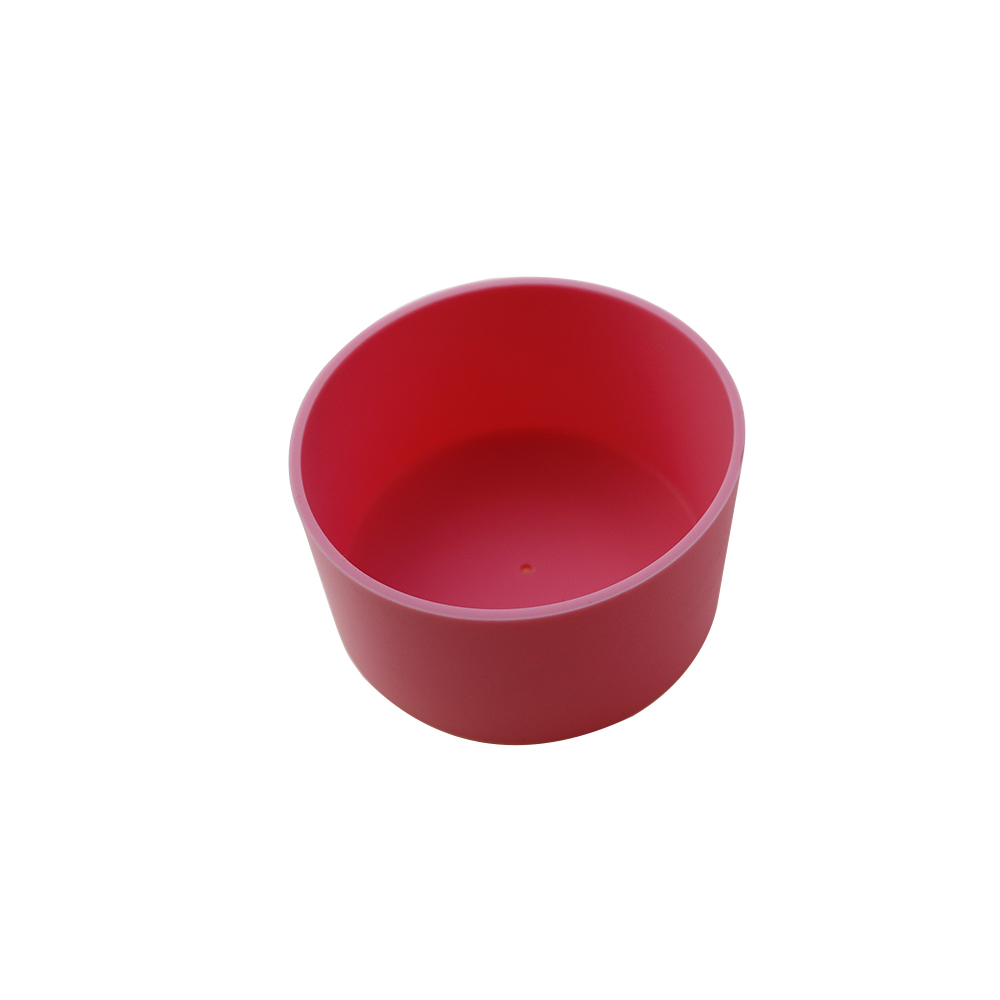 5.5cm Water Cup Mat Silicone Thermos Coasters 55mm Cup Bottom Ring Wear Resistant Shatter Resistant Bottom Cover Coaster: Dark Khaki