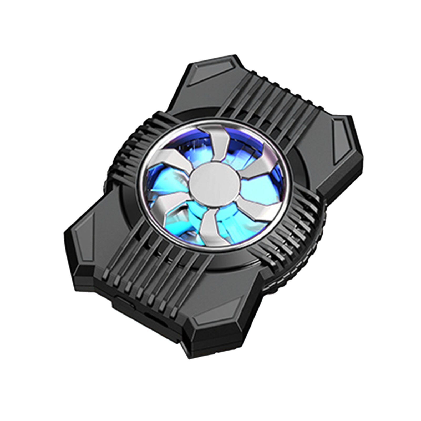 Universal Mobile Phone USB Game Cooler System Portable Cooling Fan Heat Sink Powerful Smartphone Radiator Cell Phone Accessories: B