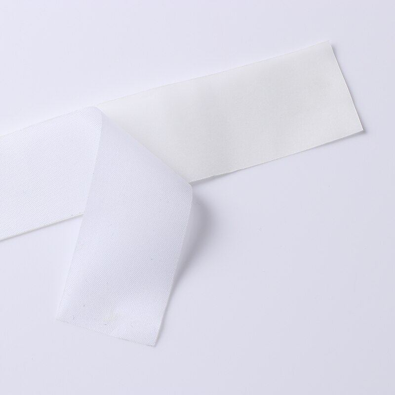 3*100cm selvklæbende silke neglebeskytter wrap glasfiberforstærkningsværktøj hvid uv gel akryl neglekunstværktøj