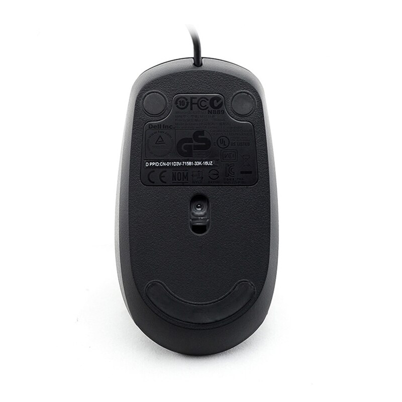 Original DELL MS111 USB Optical Mouse 3 BUTTON WHEEL MICE Color Packaging