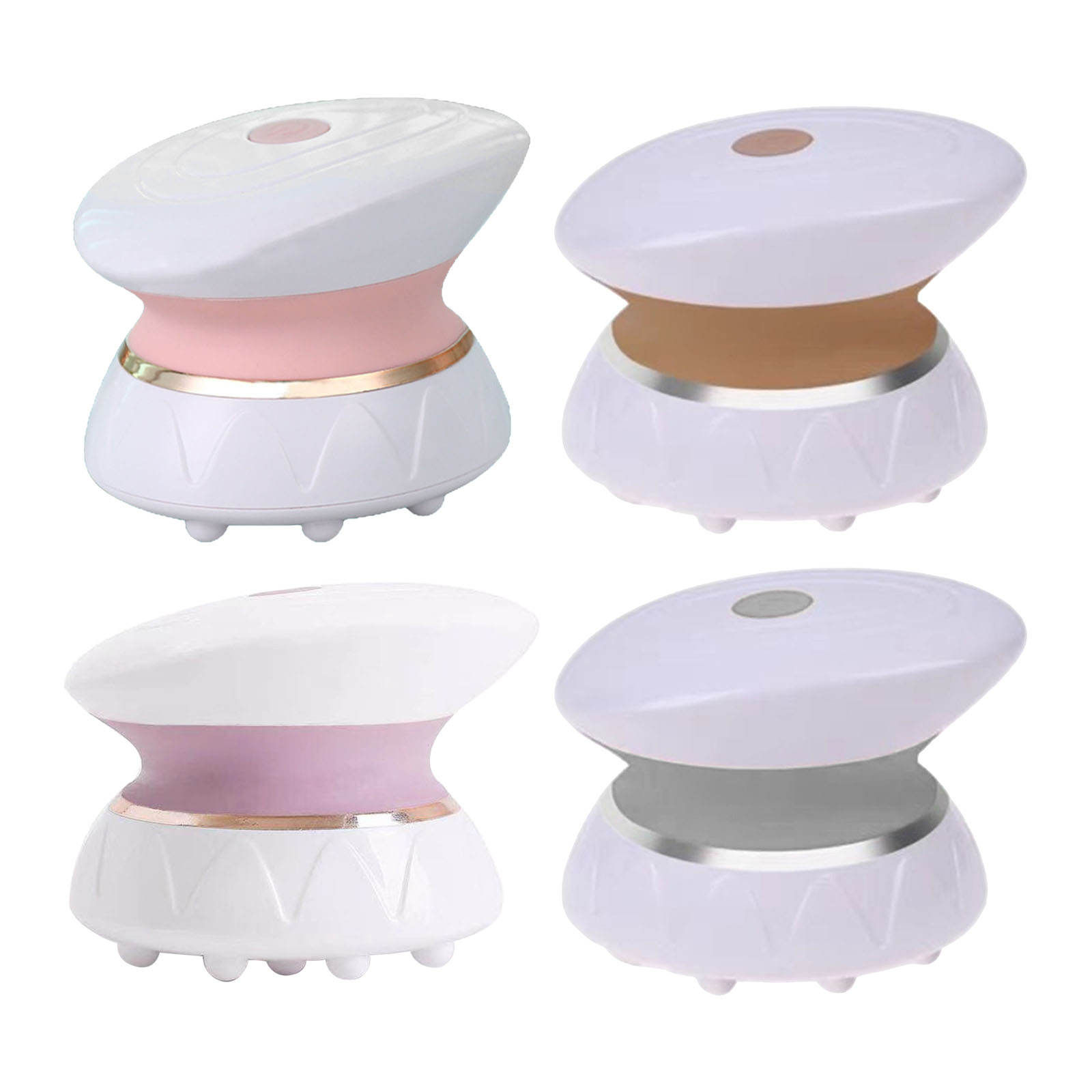 Smart Mini Massager Lightweight Rechargeable 4-Mode Portable Compact Machine for Shoulders Feet Waist Relieve Fatigue Relax Body