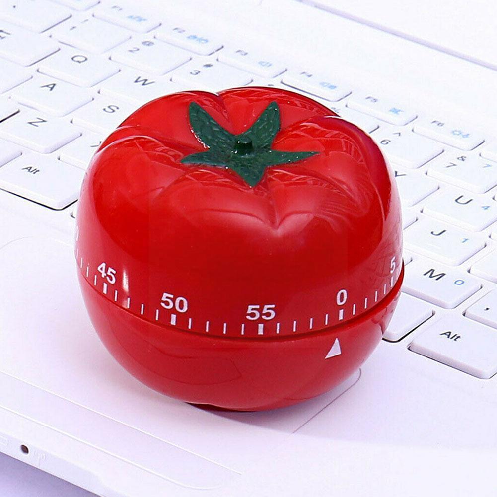 Tomato Timer Electronic Kitchen Timer Reminder Countdown Tool Alarm Mechanical Cooking Kitchen Timer Pomodoro S1B5