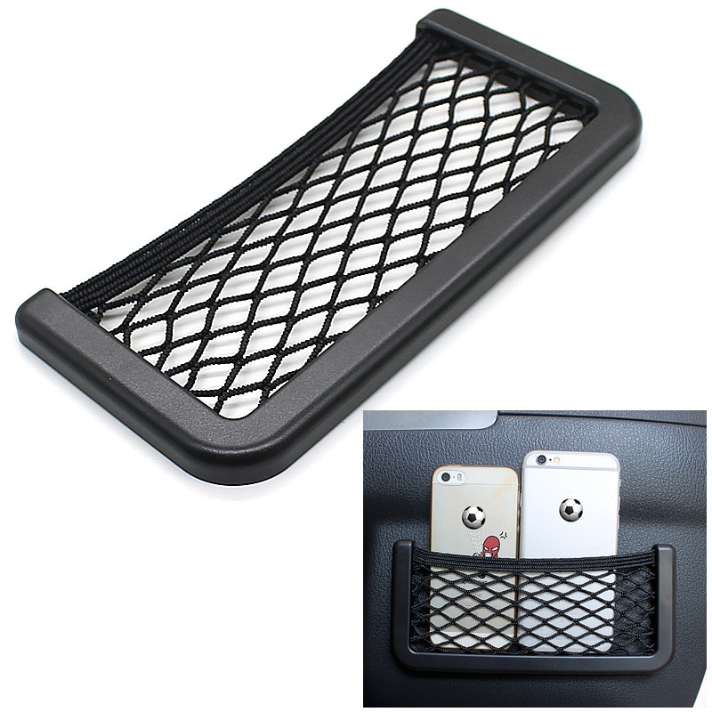 Voor renault kadjar autostoel rugleuning opbergnet tas telefoonhouder autostoel mesh organizer zakken kofferbaknet accessoires