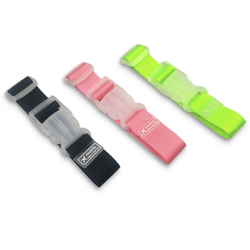 Justerbare nylon bagageremme bagage tilbehør hængende spænde stropper kuffert taske stropper binde bælte bagage spænde lås