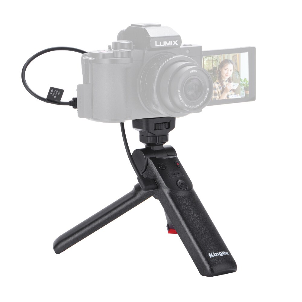 Multifunctionele Afstandsbediening Camera Grip Handheld Selfie Statief Voor PanasonicDC-G100/G110/GH5/GH5S/G9/G90/G91/G95 DMC-G80/G81
