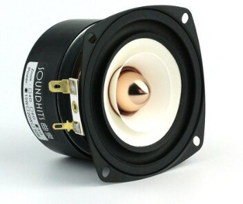 2 Stuks 3 Inch Full Range Speaker Hifi Luidspreker Vocale Delicate Plafond Car Home Audio Upgrade Modificatie: Square / 4 ohm