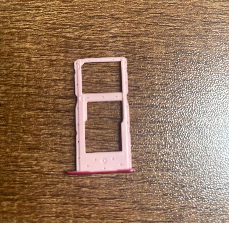 10Pcs For Huawei Honor 10 Lite P Smart Sim Card Tray Slot Holder Connector SD Card Holder Repair Parts: Honor 10 Lite Red