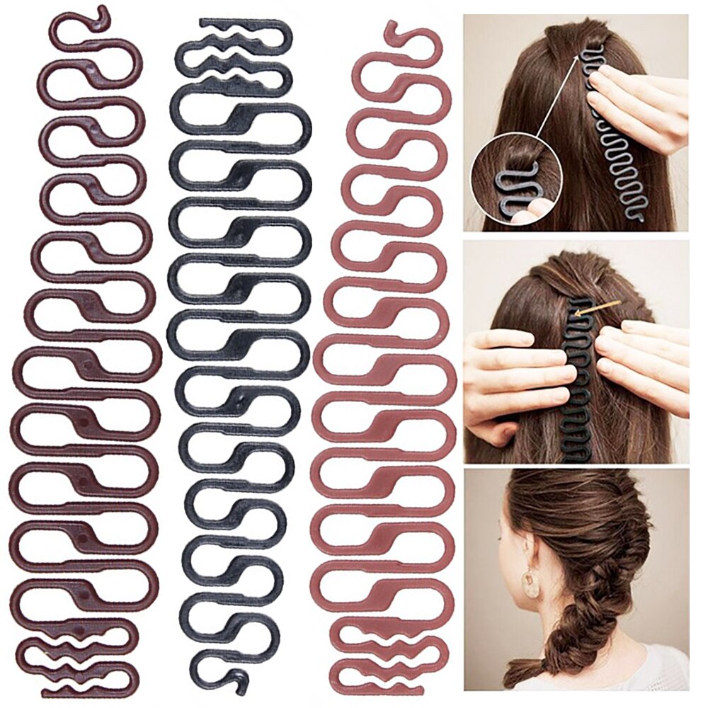Vrouwen Franse Hair Weave Artefact Fishbone Haar Vlecht Artefact Haar Weave Twist Vlecht Diy Hair Styling Tool