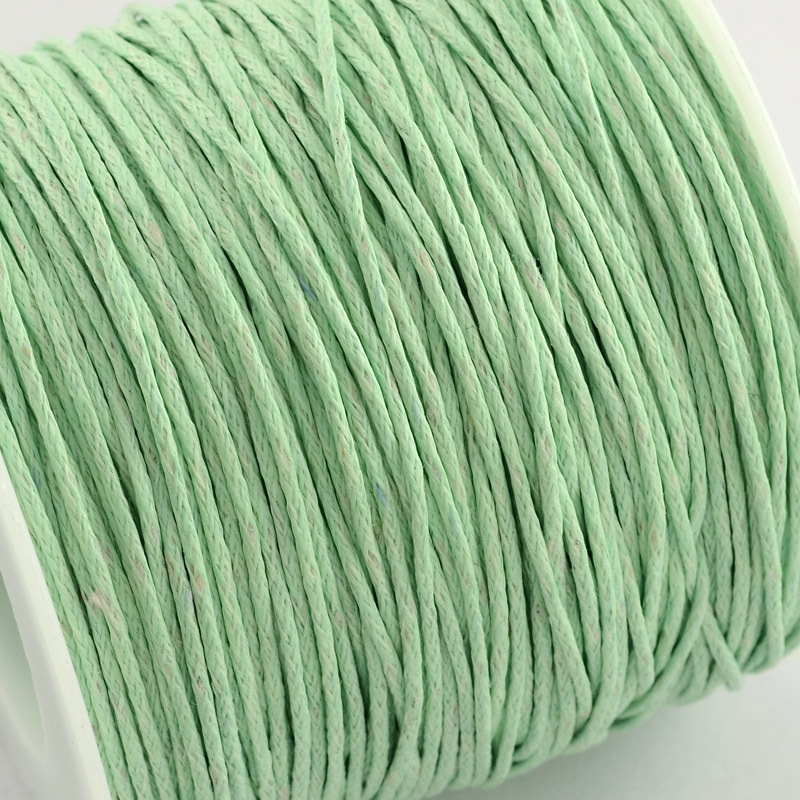 100 yards 1 mm gewaxt katoenen koord, wit gewaxt string wax draad kralen koord voor armband ketting sieraden maken crafting: Multi-Colored