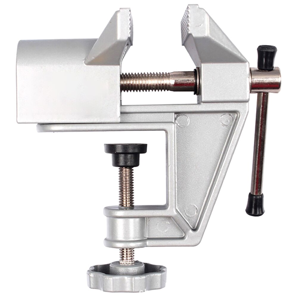 Universal Mini Bench Vise Aluminium Alloy Table Screw Vise Bench Clamp Screw Vise for Craft Mold Fixed Repair Tool Electric