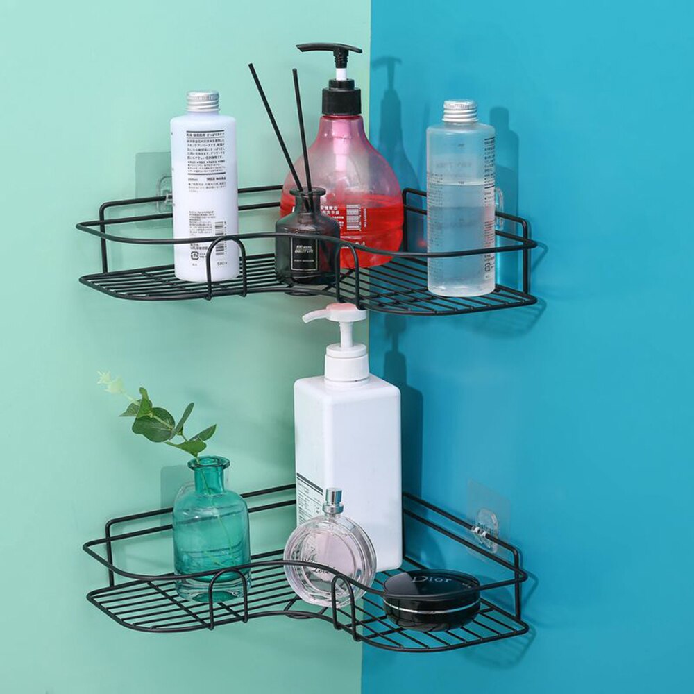 Bathroom Shelf Organizer Corner Shelf Caddy Bathroom Corner Shelf Shower Storage Wall Holder Shampoo Holder