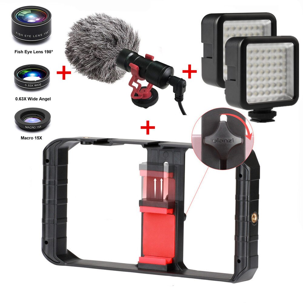 Ulanzi U Rig Pro Smartphone Video Rig Hand Grip Filmmaken Case Telefoon Video Stabilizer Handheld Statief Voor Iphone Android: 05