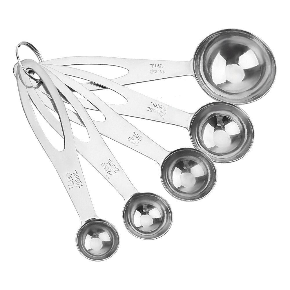 NICEYARD-cuchara medidora para harina, alimentos, café, accesorios de cocina, herramientas de medición para hornear, 5 unids/set/juego