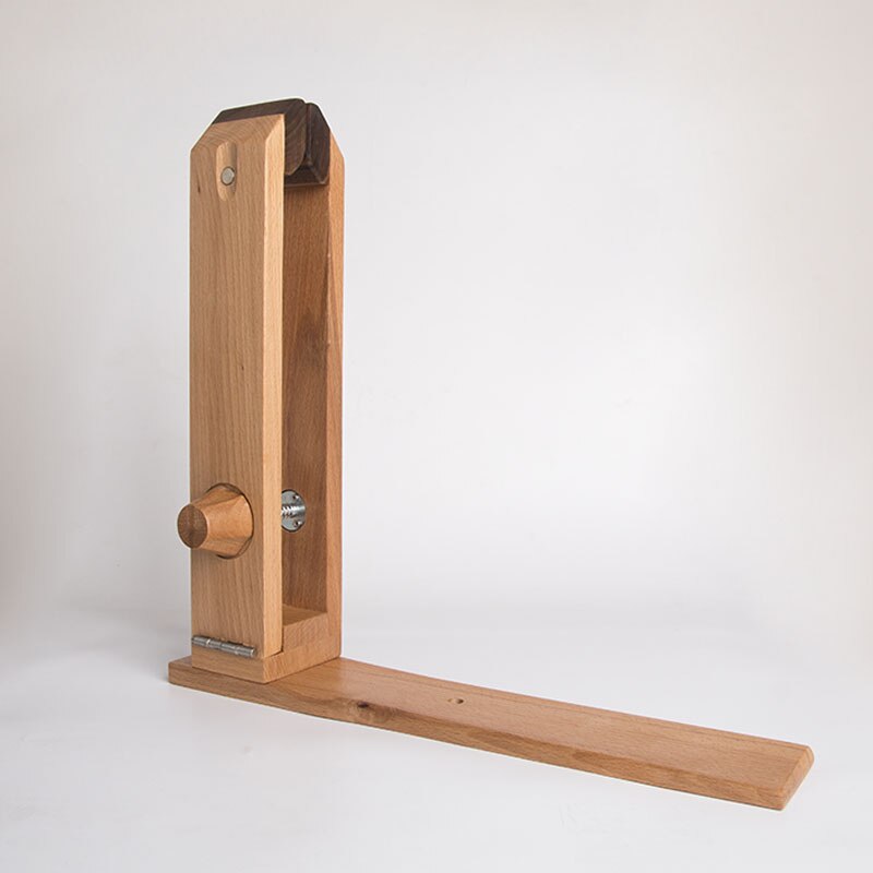De cuero de madera pinza para coser a mano hecho a mano artesanía de cuero herramientas de bricolaje de madera Clip cartera Bolsa 6 tipos