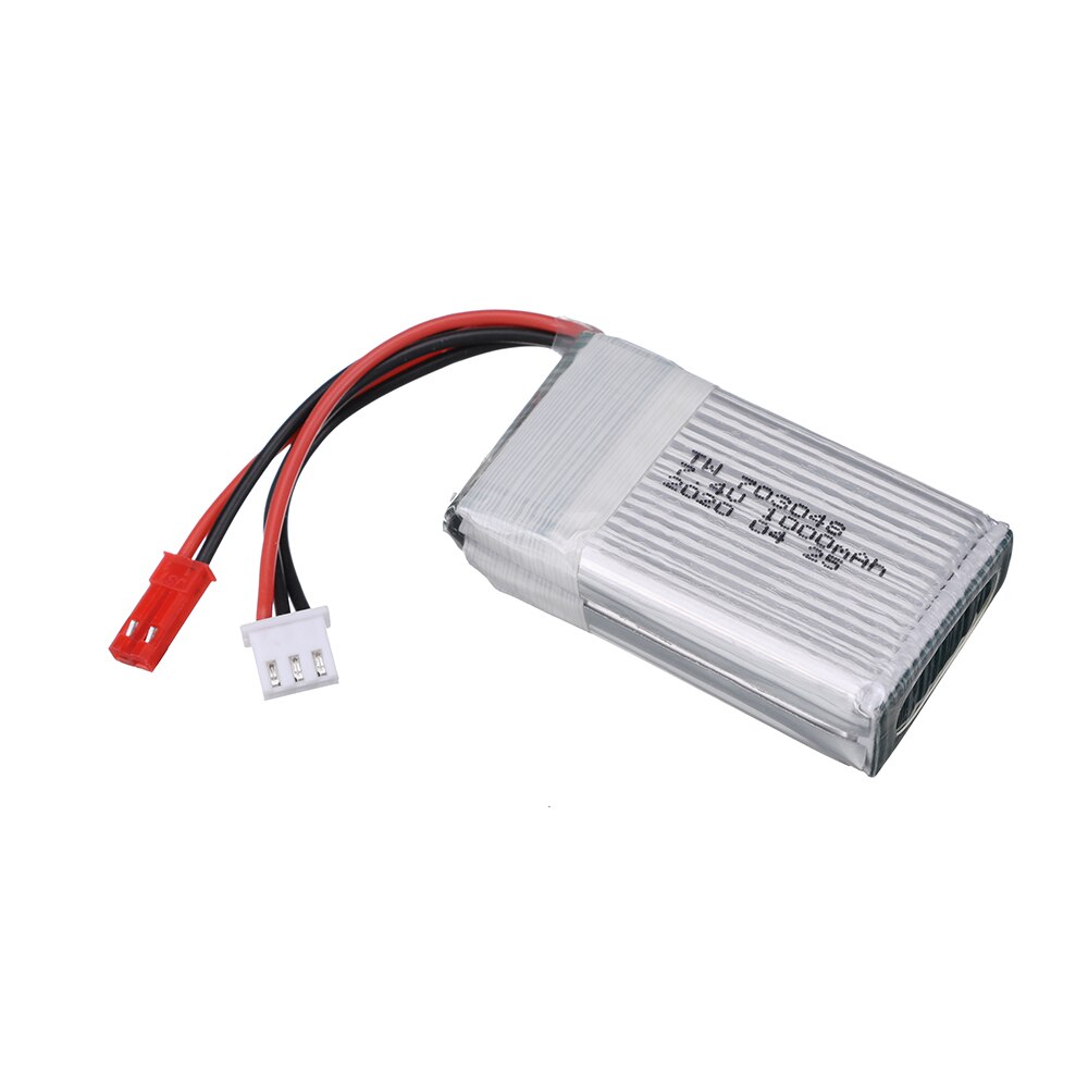 7,4 v 1000mah 703048 Lipo Batterie Mit ladegerät Für MJXRC X600 U829A U829X F46 X601H JXD391 FT007 RC spielzeug teile