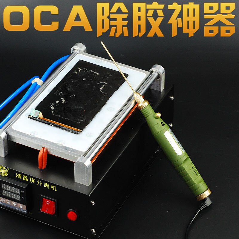 Separator degummer OCA entschleimung nadel entfernung OCA entschleimung praktisch LCD rakel entschleimung maschine schleifen