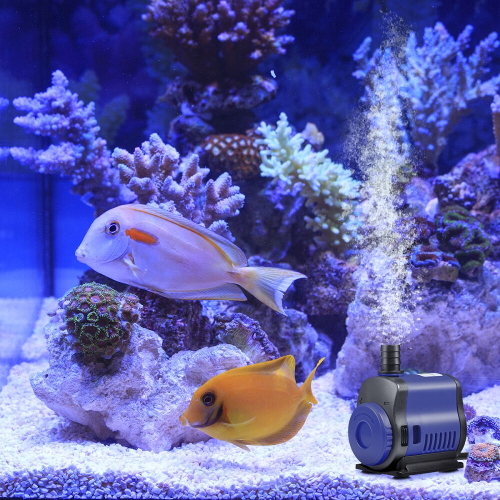 Ueetek 14w stille, instelbare, krachtige kleine dompelpomp met zuignap voor fonteinen en vijvers