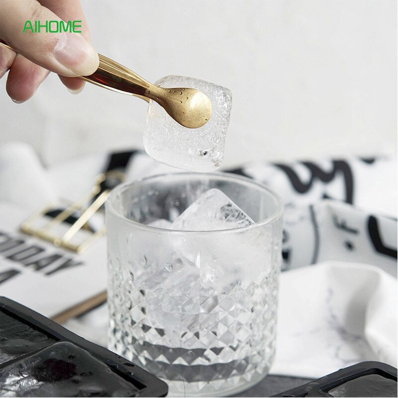 Multifunctional Mini Food Clips Stainless Steel food Tongs Kitchen Gadgets for Sweets Ice Cube Spices Sugar