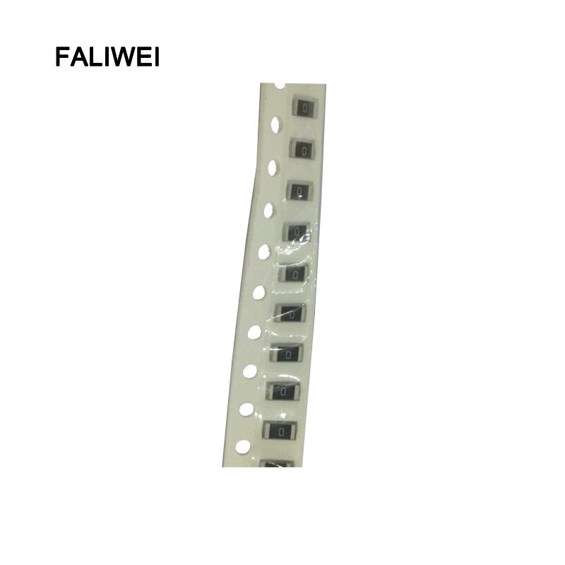thumbnail image 2 of 100pcs 0 Ohm SMD Chip Resistors – 1206 (3216), 1/4W, 5% Tolerance 2 of 4
